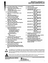 DataSheet MSP430F47177 pdf